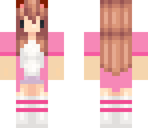 pink foxy chibi