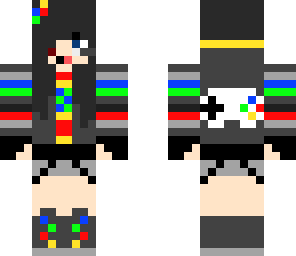 rainbow girl