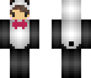 panda kawaii bowtie