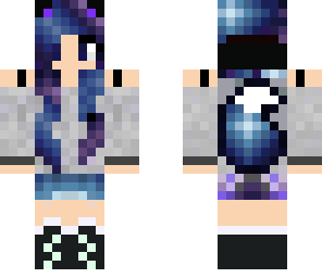 outerspace wolf girl