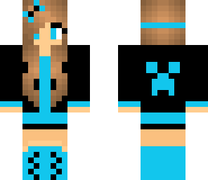 bad girl in blue