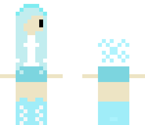 chibi snowy girl