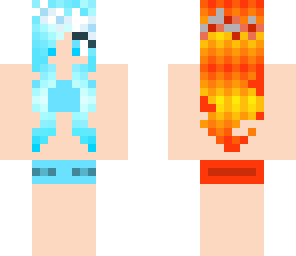 fire ice cute