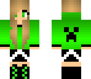 green girl hoodie plz like