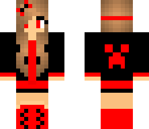 bad girl in red