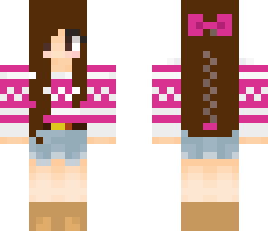 cute pink skin
