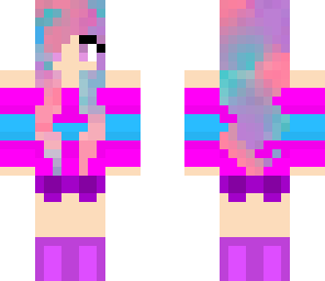 cotton candy girl
