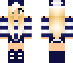 girl in stripes