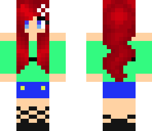 casual redhead skin