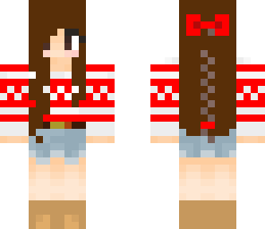 cute red skin