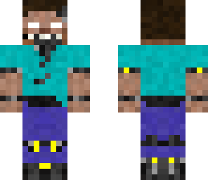 yellow wired herobrine from fnaf 5
