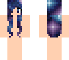 galaxy hair