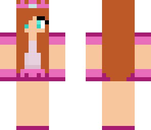 girl pink man
