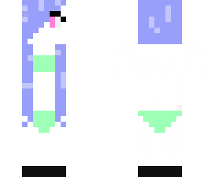 albino swimsuit model