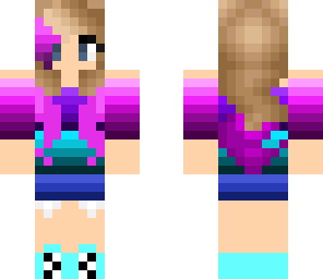 neon lights girl