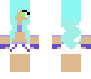 blue haired boxer