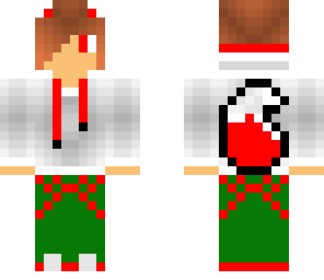 christmas wolf boy