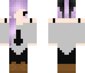 gothic side hair