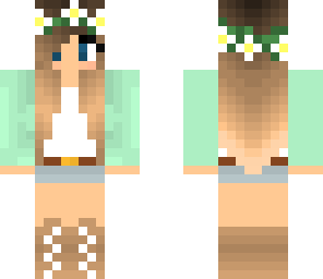 updated mint green girl
