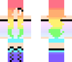rainbow girl headphones