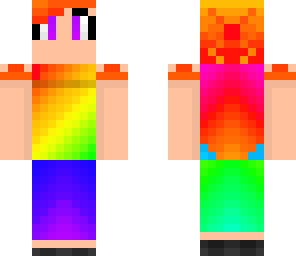 rainbow girl
