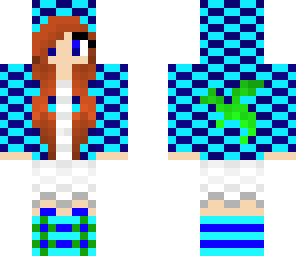blue dragon girl