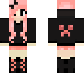 pink creeper hoodie