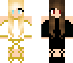 demon and angel