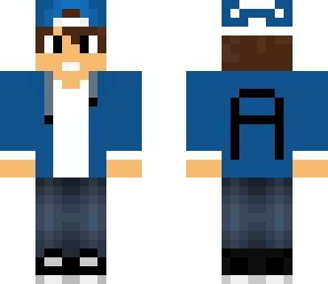 blue skin