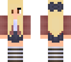 blonde school girl edit