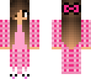 pink pajama girl sweetheart