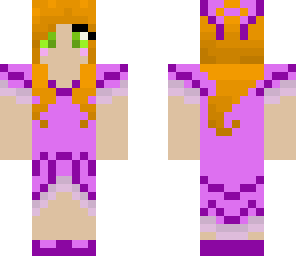 jen purple with ginger hair