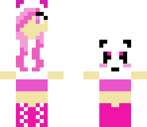 pink panda girl