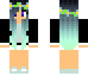 blue girl