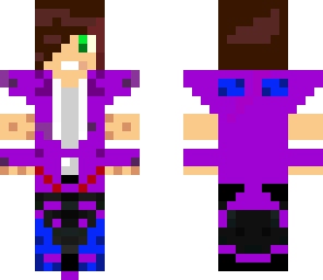 alex with purple clothes