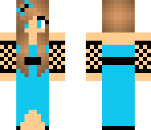 bad girl in blue prom dress