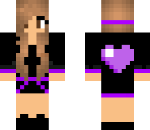 purple heart girl