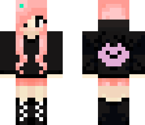 edit of cute creeper girl