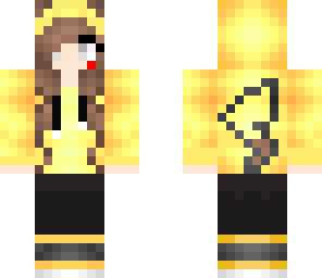pikachu girl skin full