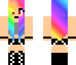 rainbow girl