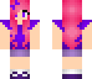 pink and purple girl
