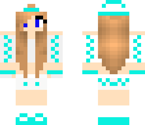 whiteblue girl