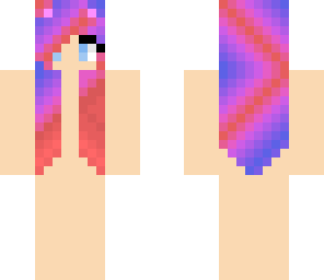 pastel ombre cat girl base