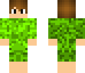 man in green clothes