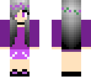 purple girl