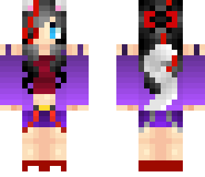 goth half demon
