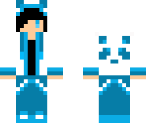 blue panda