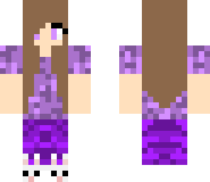 purple pj girl