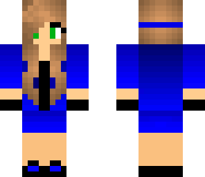 blue girl
