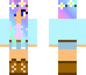 girl with flowercrown